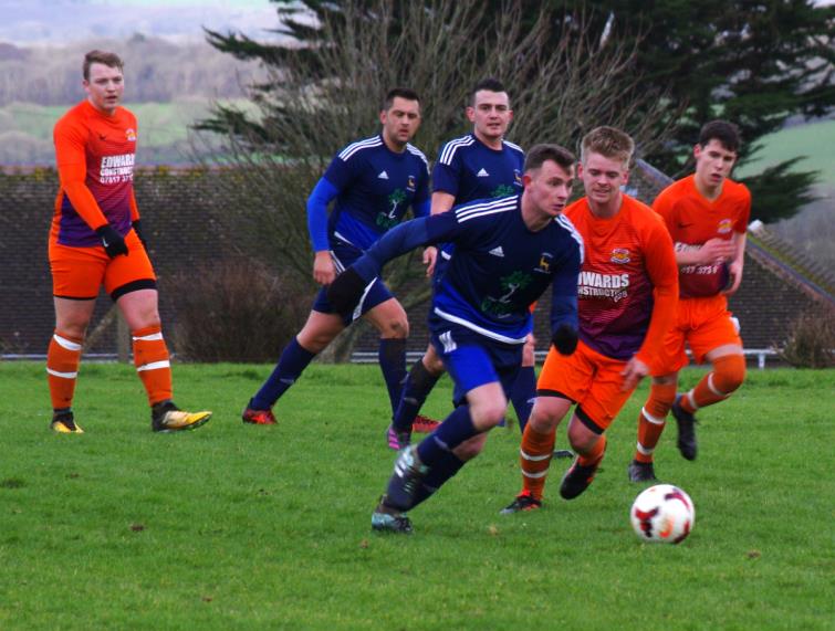 Action from the Pavilion Ground where West Dragons lost against Lamphey